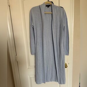 VGUC banana republic light blue sweater duster cardigan  small pockets
